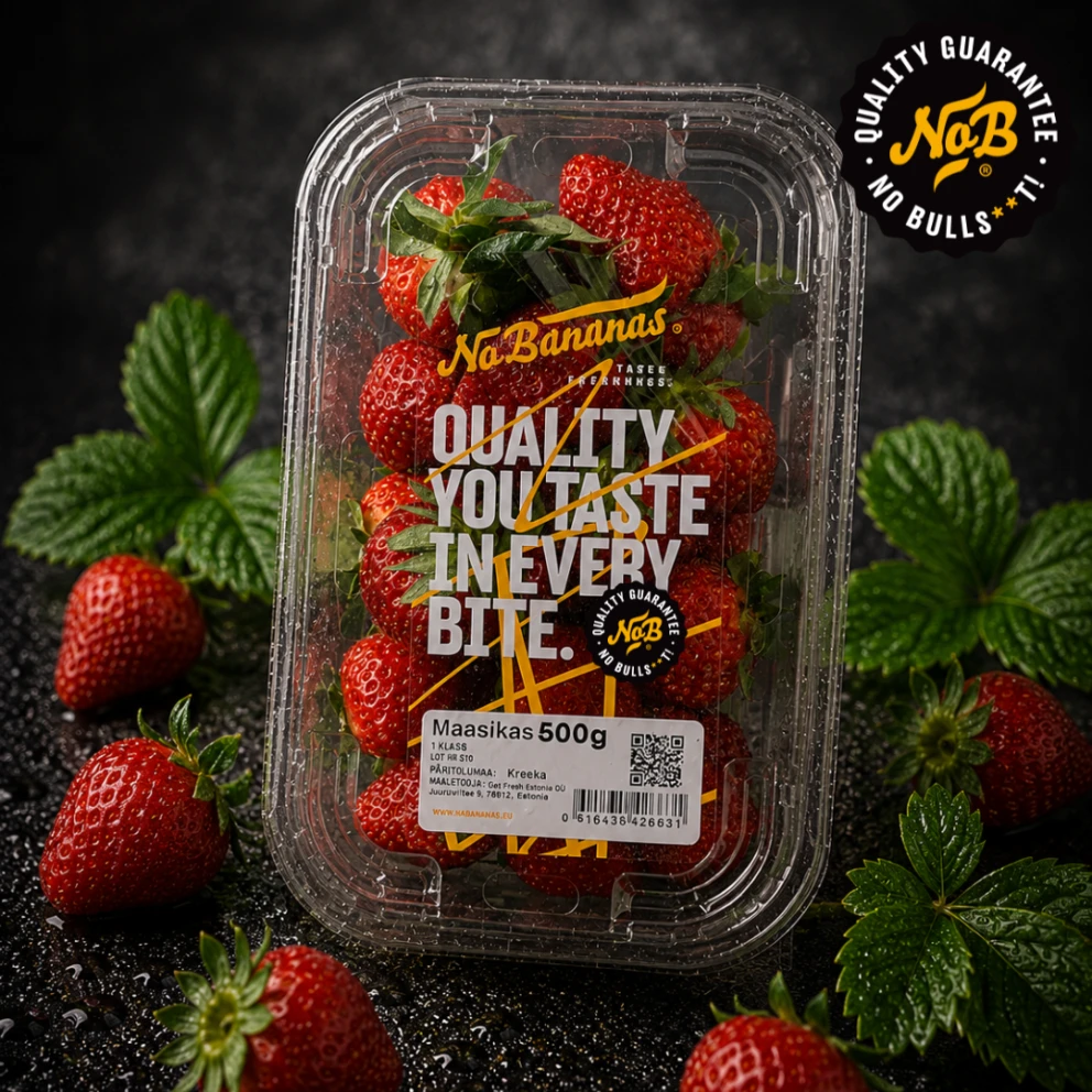 Strawberry vines 海外マステ 切り売り Greek Strawberries - NoBananas